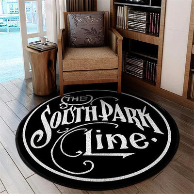Dsplrr Round Mat Denver South Park Line Railroad Round Floor Mat Room Rugs Carpet Outdoor Rug Washable Rugs