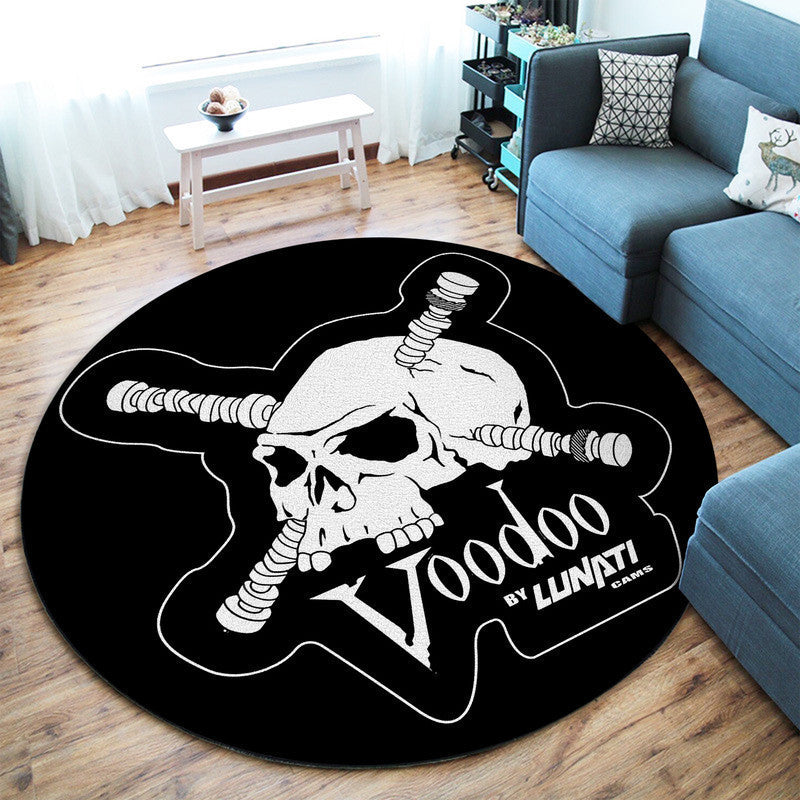 Lunati Voodoo Camshaft Racing Round Mat Round Floor Mat Room Rugs Carpet Outdoor Rug Washable Rugs