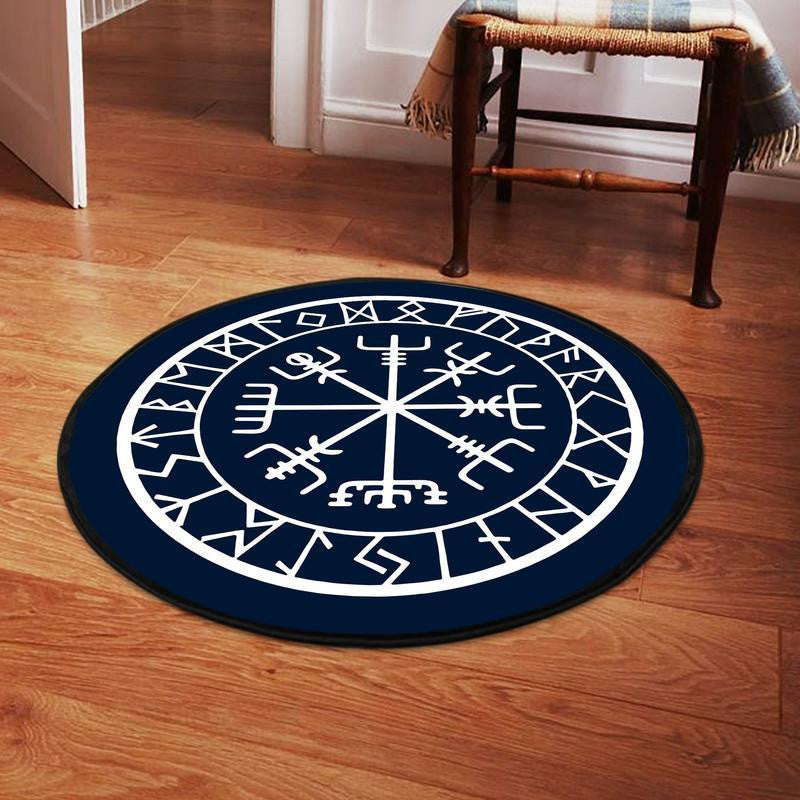 Viking Living Room Round Mat Circle Rug