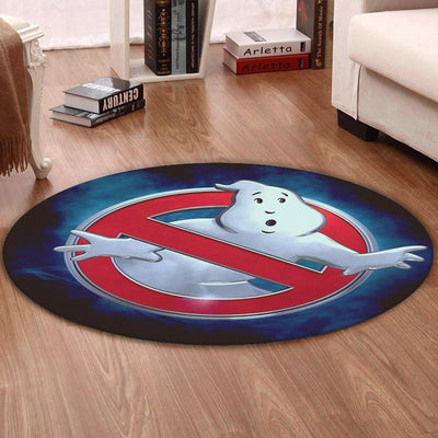 Ghostbuster Living Room Round Mat Circle Rug Ghostbuster Ecto Car