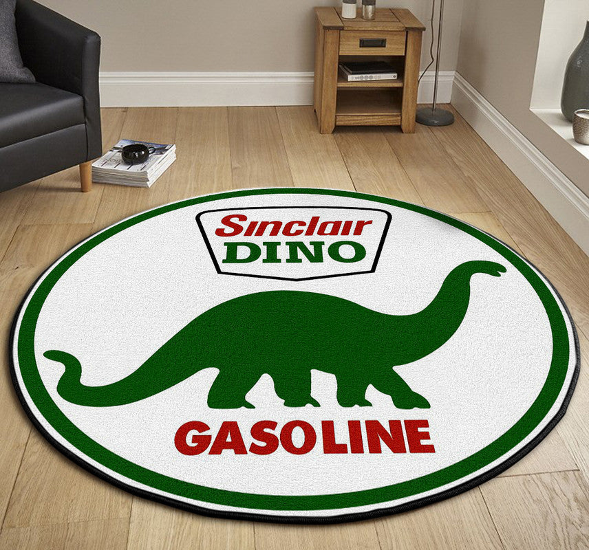 Hot Rod Gasoline Vintage Round Mat Round Floor Mat Room Rugs Carpet Outdoor Rug Washable Rugs