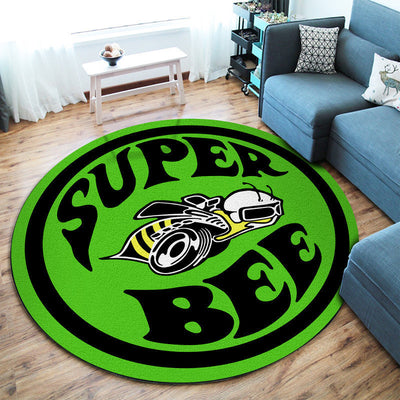 Hot Rod Round Mat Round Floor Mat Room Rugs Carpet Outdoor Rug Washable Rugs