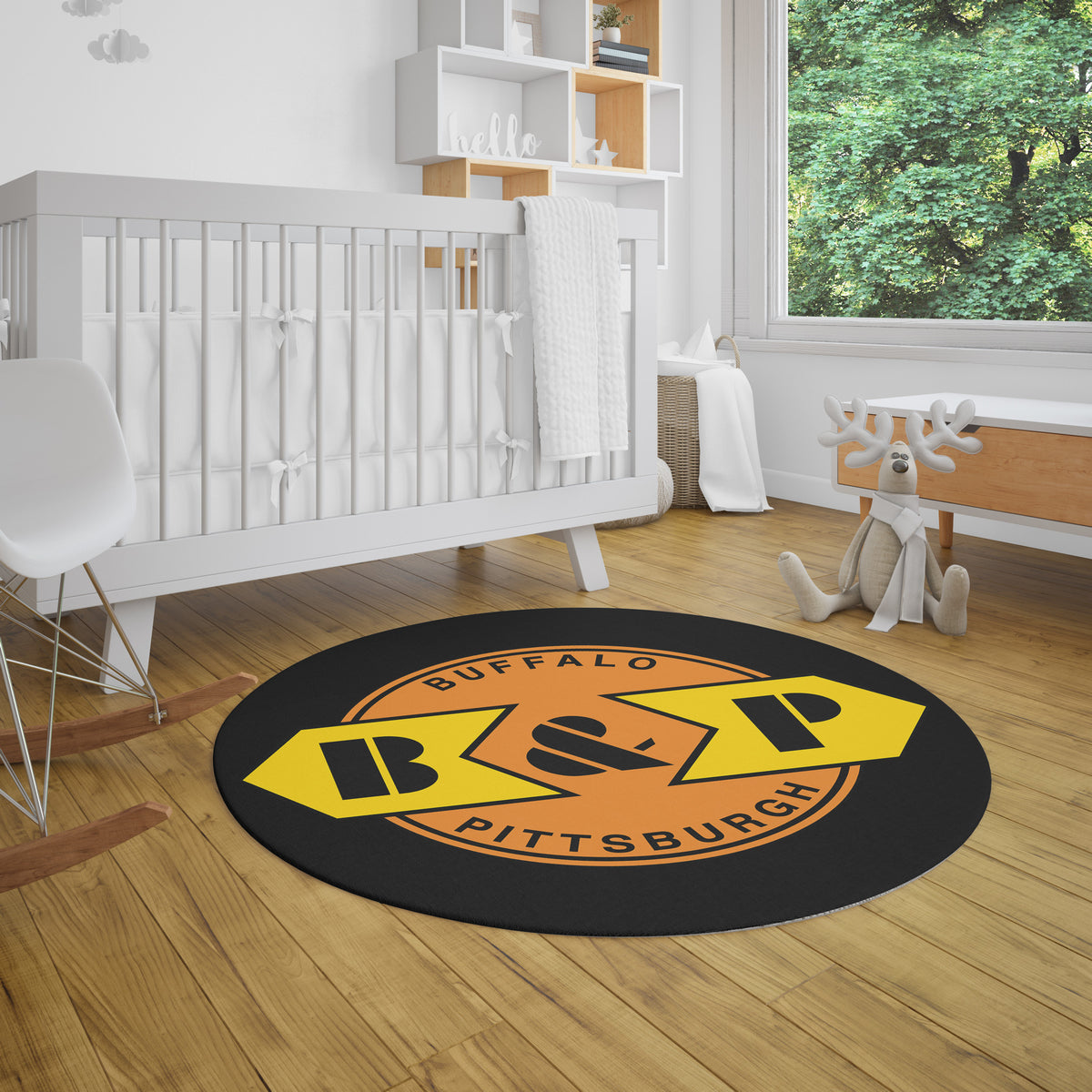 Living Room Round Mat Circle Rug