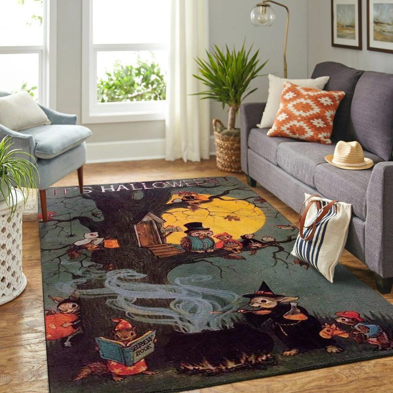 Es Halloween Carpet Living Room Area Rug Carpet Vintage Home Decor Gift Ideas