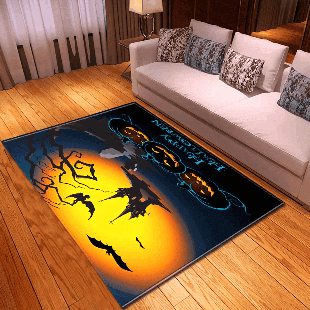 Halloween Funny Happy Halloween Home depot Are Area Rug Carpet Vintage Home Decor Gift Idea Carpet