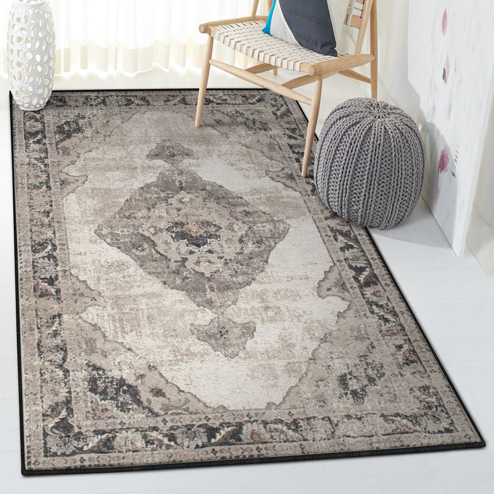 Carpets Adore Wdb Saybrook White Cap Dark Blue Rug Rectangle Rugs Washable Area Rug Non-Slip Carpet For Living Room Bedroom