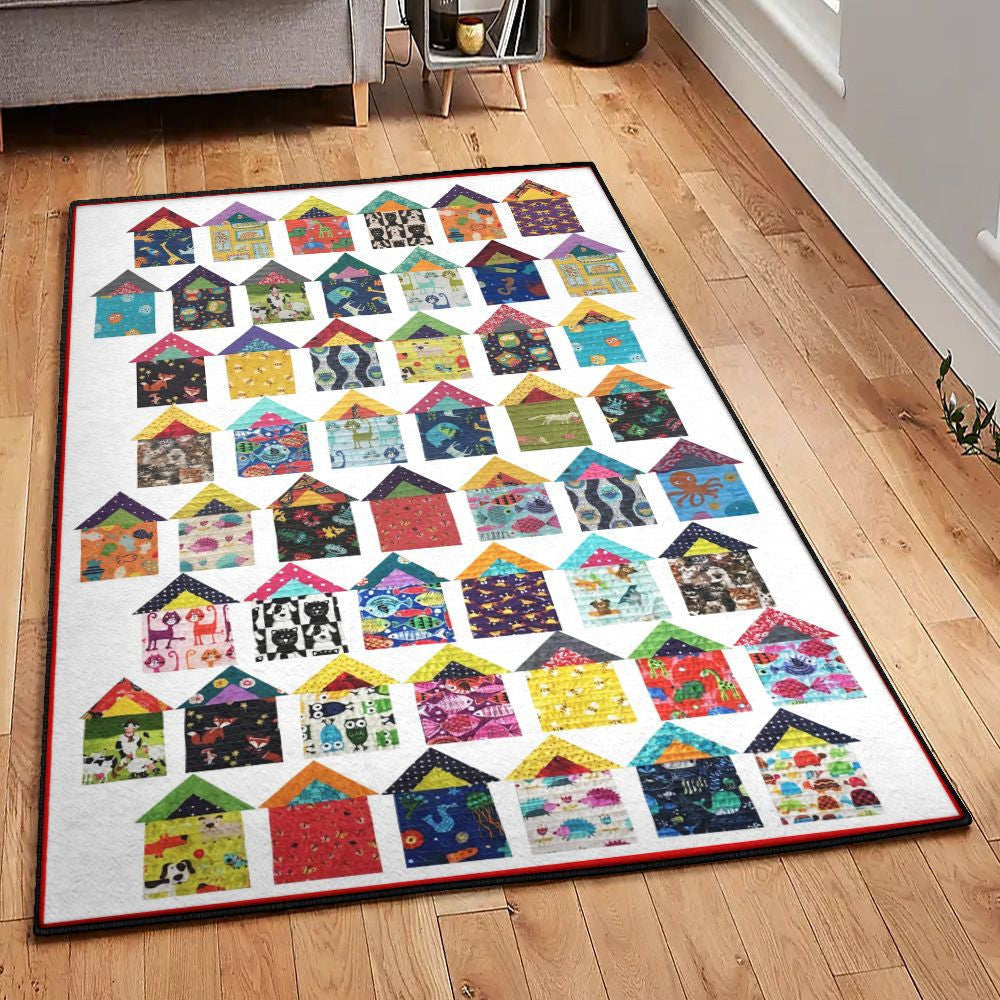 Mammal Cool Rugs Animal House Rug Rectangle Rugs Washable Area Rug Non-Slip Carpet For Living Room Bedroom