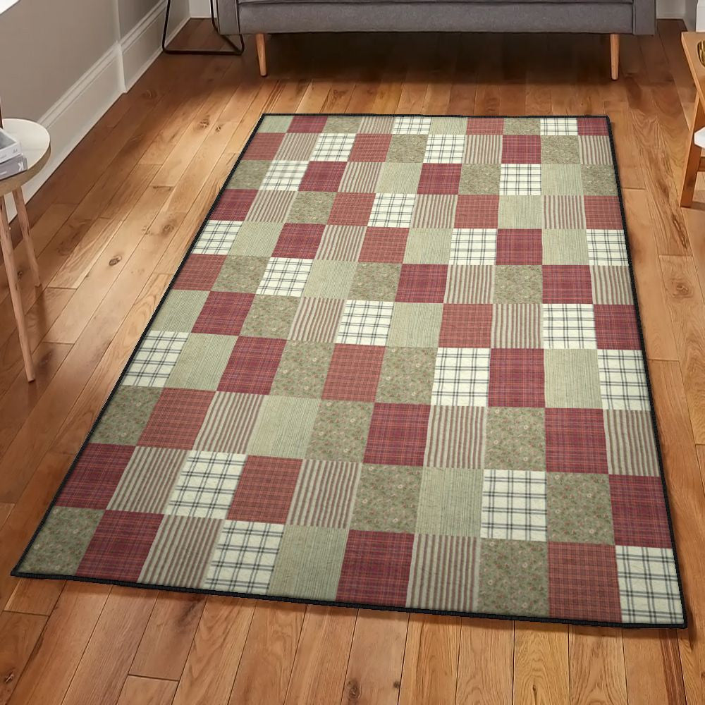 Wind Non Shedding Prairie Winds Rug Rectangle Rugs Washable Area Rug Non-Slip Carpet For Living Room Bedroom