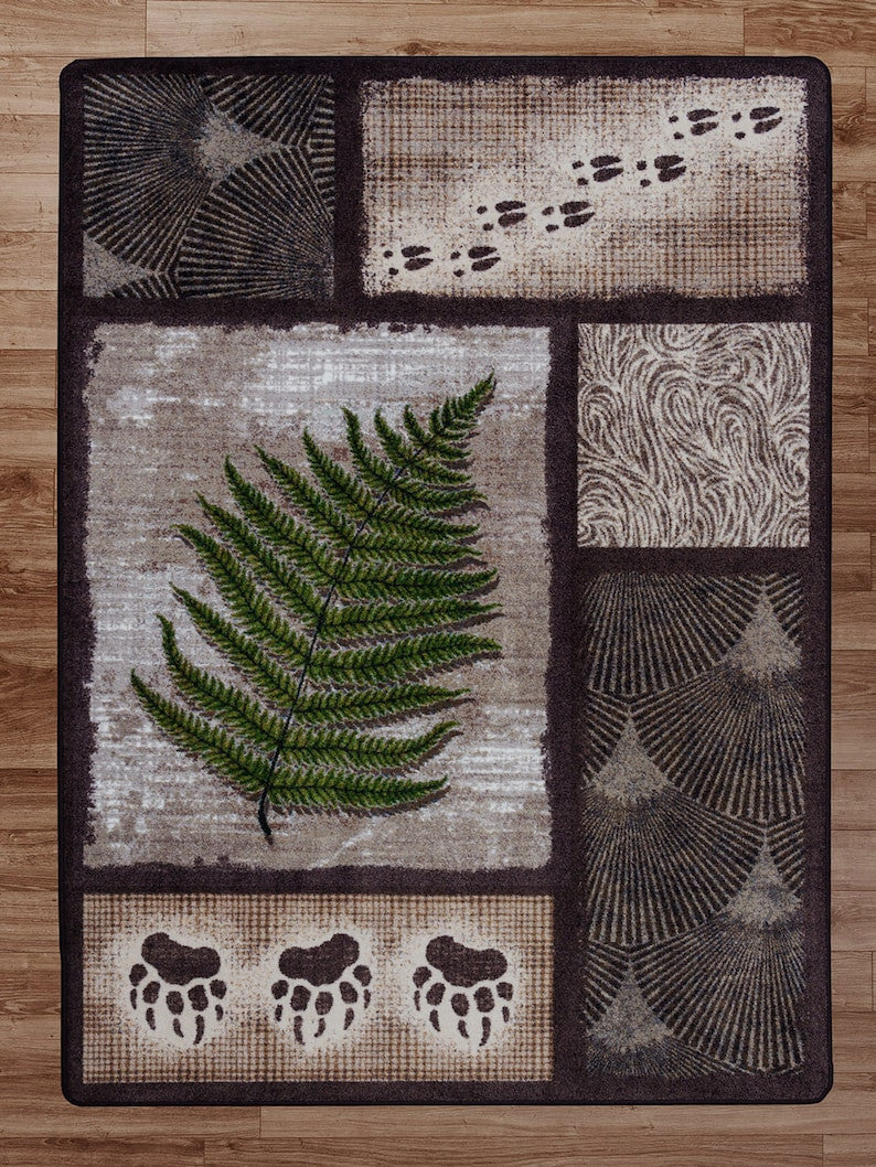 Cabin Rug, Cabin Area Rug, Lodge Rug, Lodge Area Rug, Country Rug, Country Area Rug, Wildlife Rug, Wildlife Area Rug, Rustic Rug