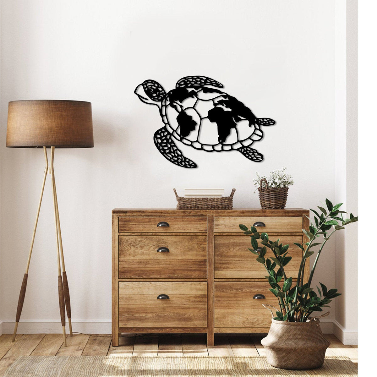Sea Turtle Love Ocean Love Turtles Beach House Decor Sign For Home Metal Sign For House  World Ocean Day