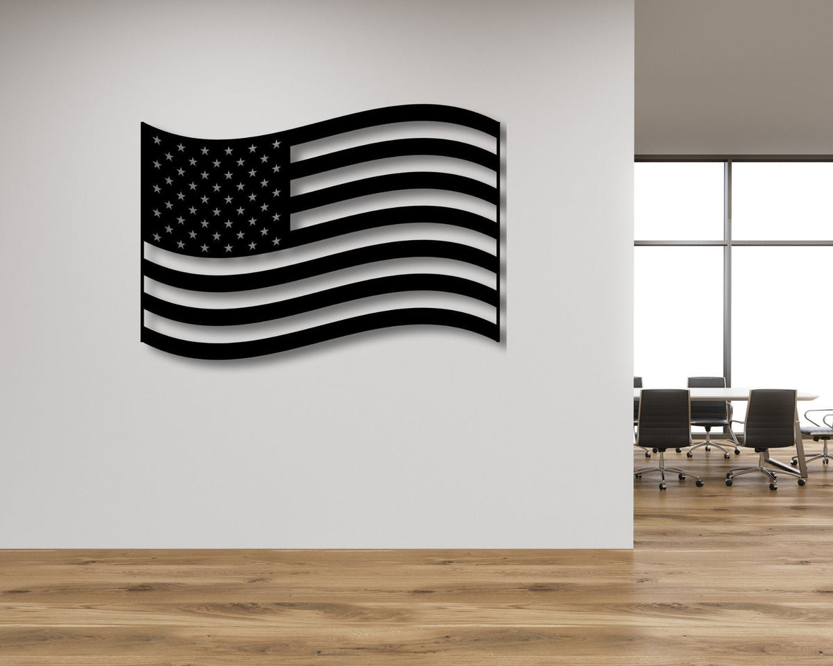 Metal American Flag American Flag Gift For Man America Flag Metal Gifts For Military Veterans Day Gift Patriotic Office Decor Rustic