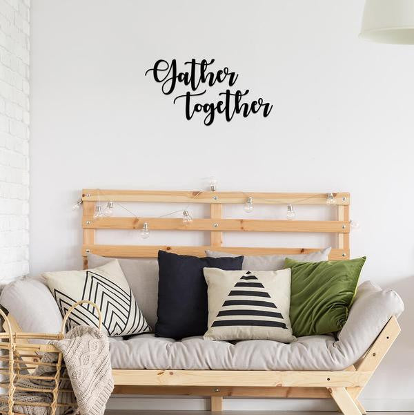 Custom Word Builder Cut Metal Sign Metal House Sign