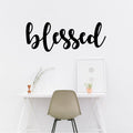 Blessed Blessed Wall Decor Metal Wall Decor Blessed Words 004