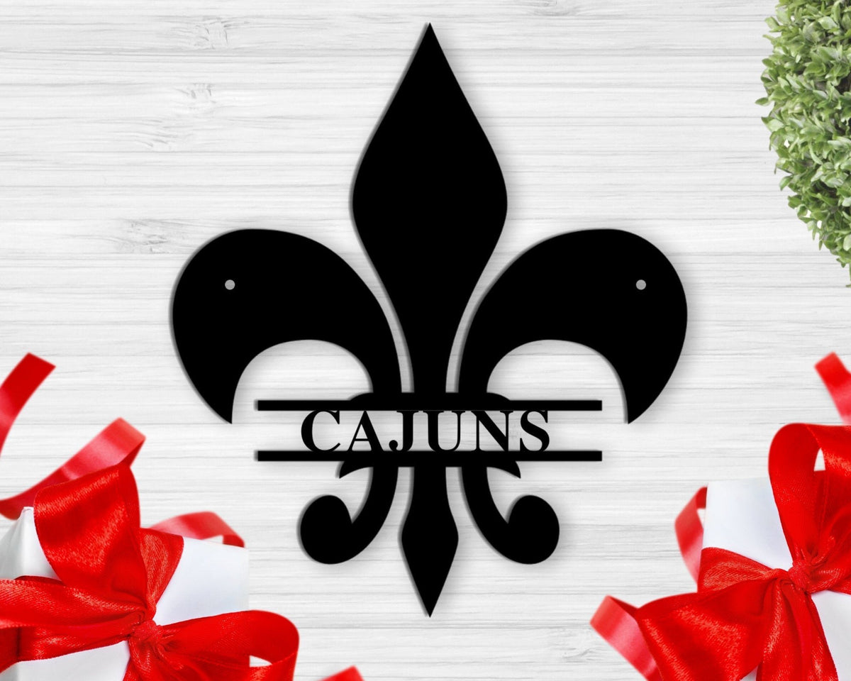 Fleur De Lis Customized Sign Wall Mount Personalized Fleur De Lis Pesonalized Fleur De Lis Last Name Fleur De Lis Fleur De Lis Signsign