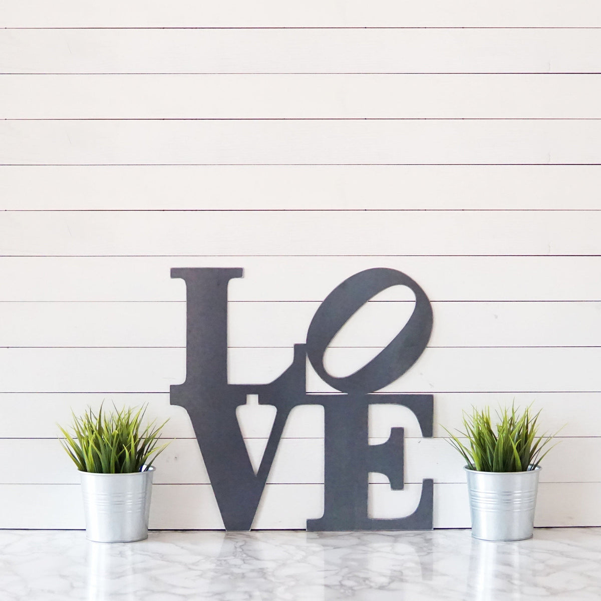 Love Sign Metal Art Cut Metal Sign