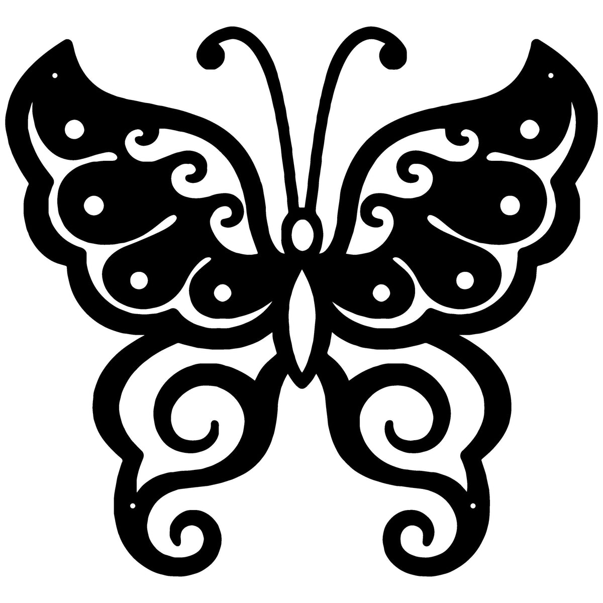 Butterfly Three Butterflies Butterflies Butterfly Metal Wall Decor