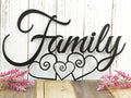 Metal Family Sign Metal Signs Hanging Metal Sign