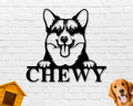Corgi Dog Sign Corgi Metal Sign Corgi Name Sign Pet Name Sign Dog Lover Sign Gift For Pet Owner Dog Sign