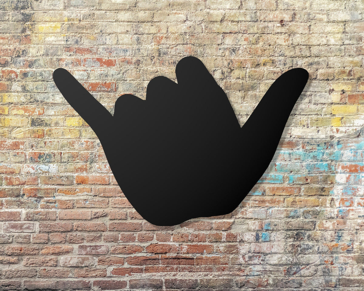 Hang Loose Hand Sign Hang Loose Shaka Shaka Sign Language Unique Sign Dorm Room Gift Idea Hawaiian Decor