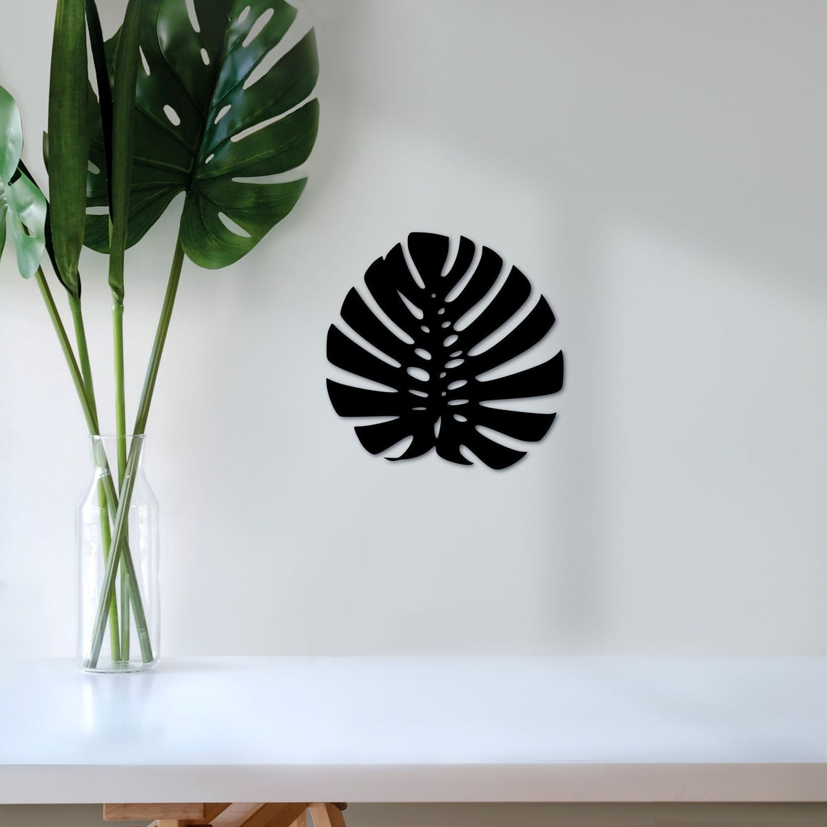Metal Monstera Leaf For The Wall Palm Tree Decor Palm Leaf Art Tropical Decor Coastal Art Palm Leaf Decor Hawaii Bathroom Decor