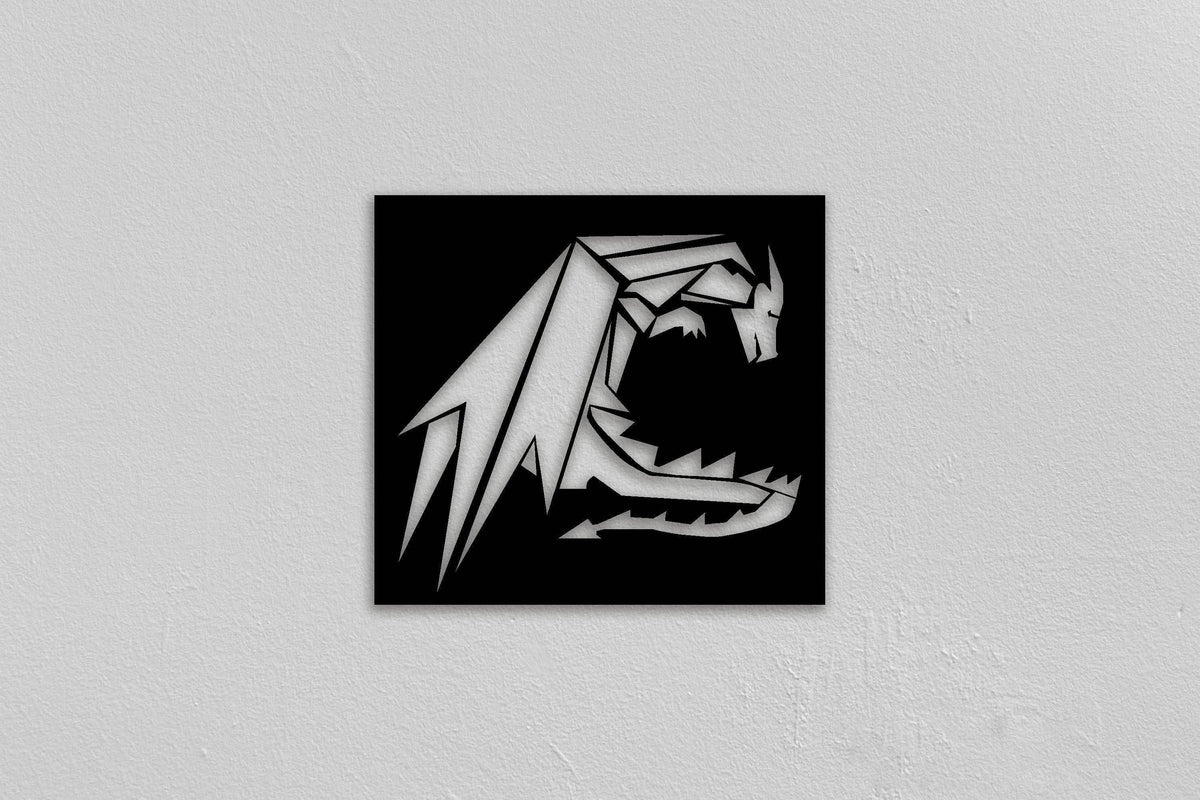 Dragon Animals Metal Art Wall Decor Ideas Mother's Day Gift Living Room Wall Decor Metal Wall Hanging