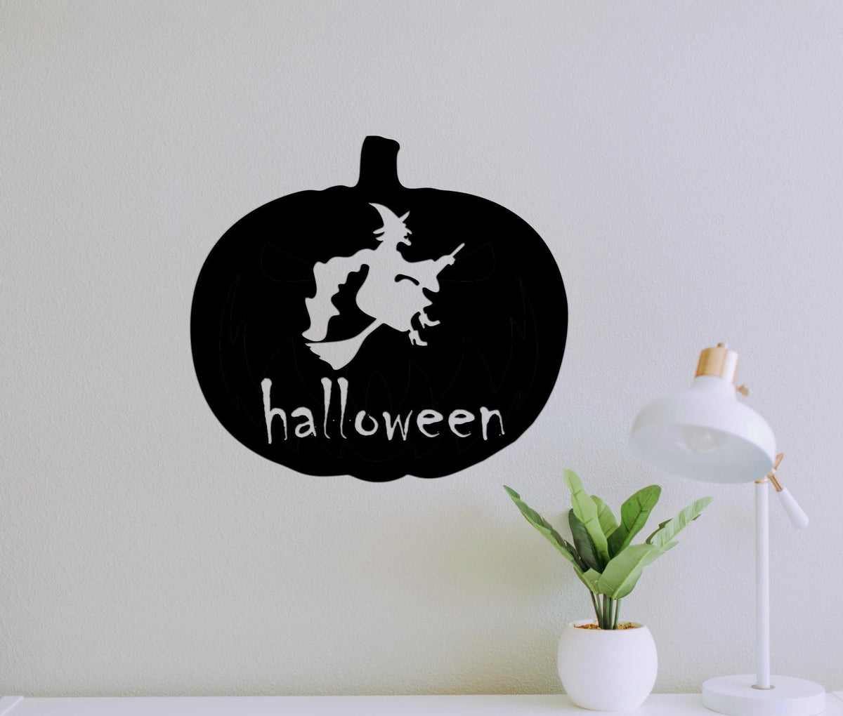 Custom Last Name Metal Halloween Sign Custom Halloween Pumpkin Decorhalloween Plaque Halloween Decor Halloween Arthalloween Pumpkin Art