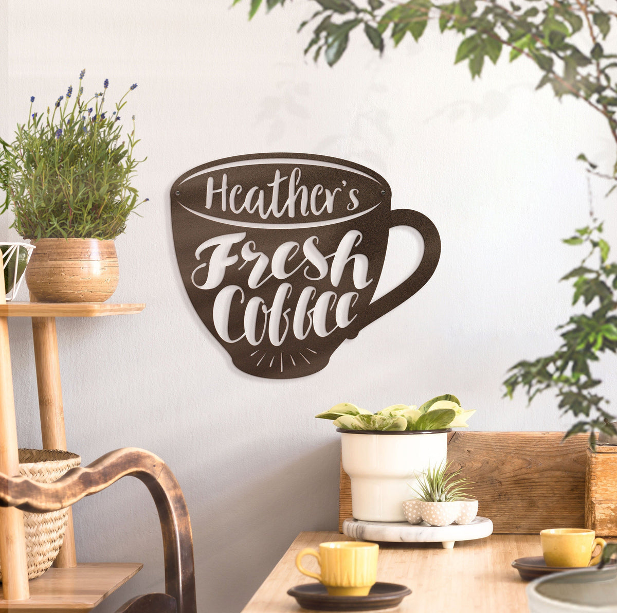 Coffee Bar Sign ~ With Your Custom Text