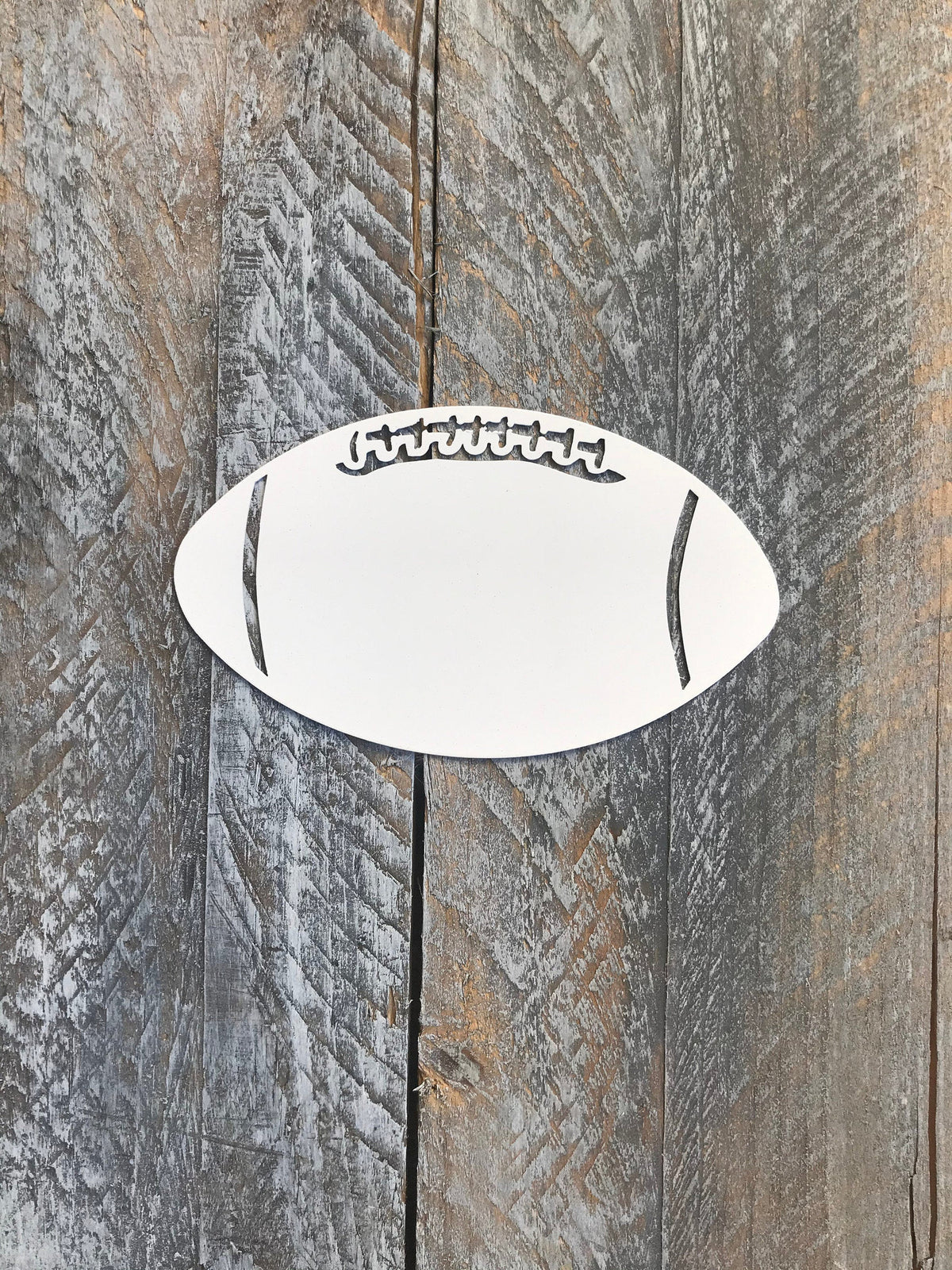 Football Ornament Blanks For Cricut And Silhouette Users Cut Metal Sign Wall Metal Art