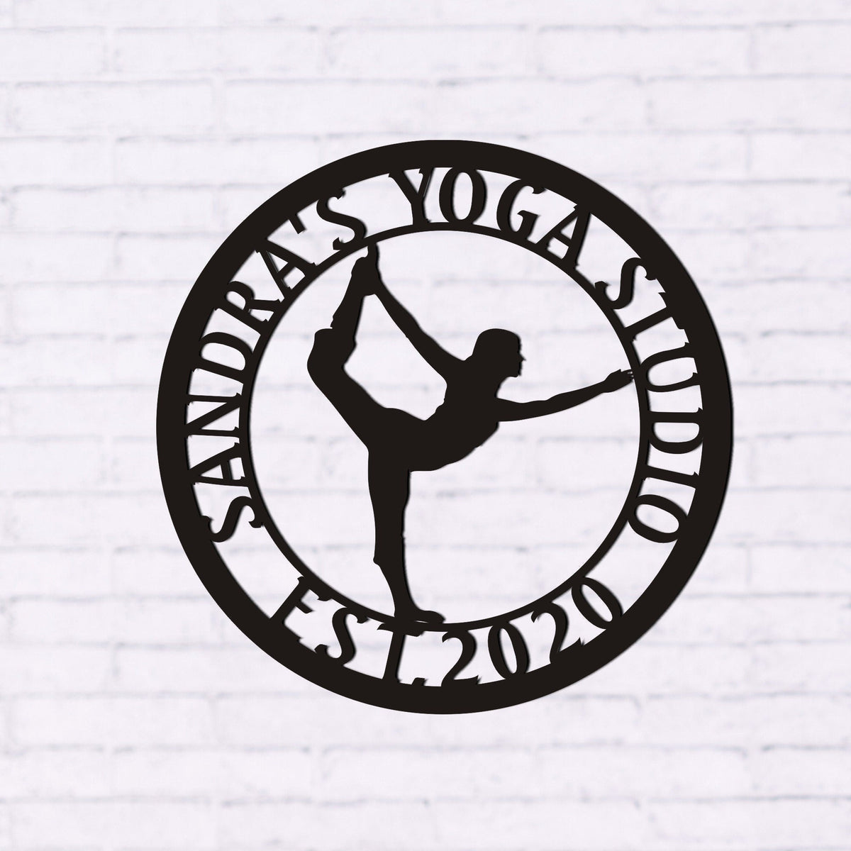 Yoga Sign Yoga Decor Yoga Academy Studio Decor Yoga Gift Cristmast Gift Personelized Yoga Decor
