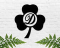St Patrick Day Decor Black Clover St Patrick Day Metal Sign St Patrick Day Wreath Garland Shamrock Decor Shamrock Door Hanger