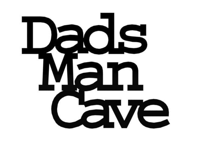 Dads Man Cave Sign Man Cave Sign Father's Day Gift Personalised Shed Sign