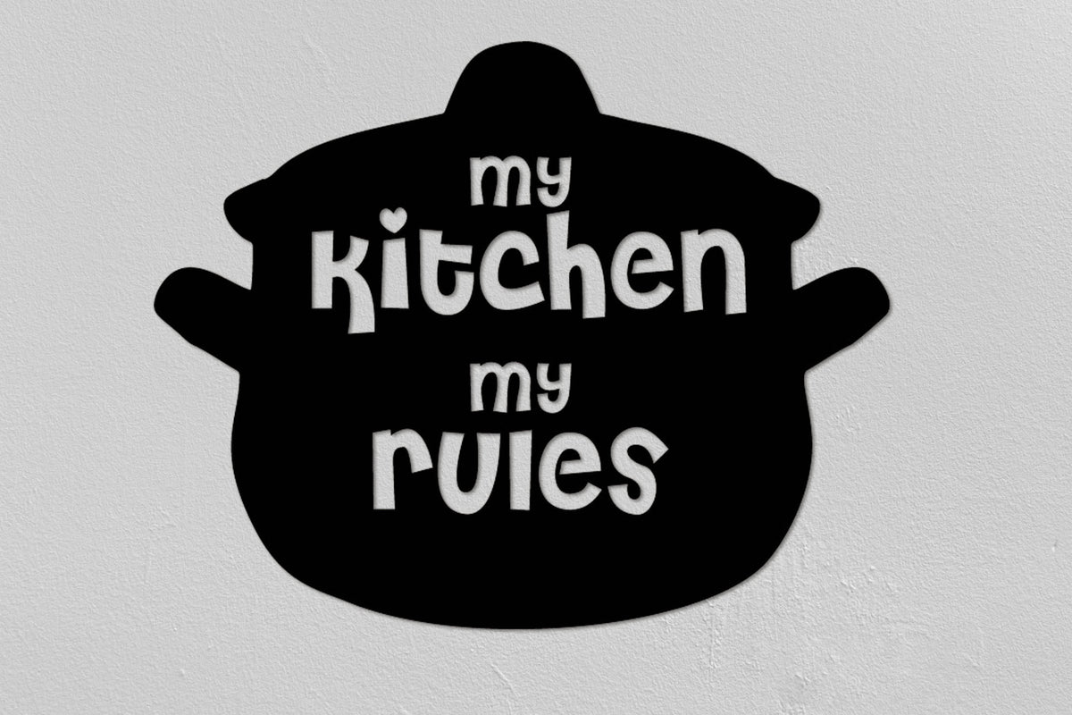 My Kitchen Rules Christmas Gifts Kitchen Decor Dining Room Decoration New Home Gift Wedding Gift Wall Decor Home Gifts