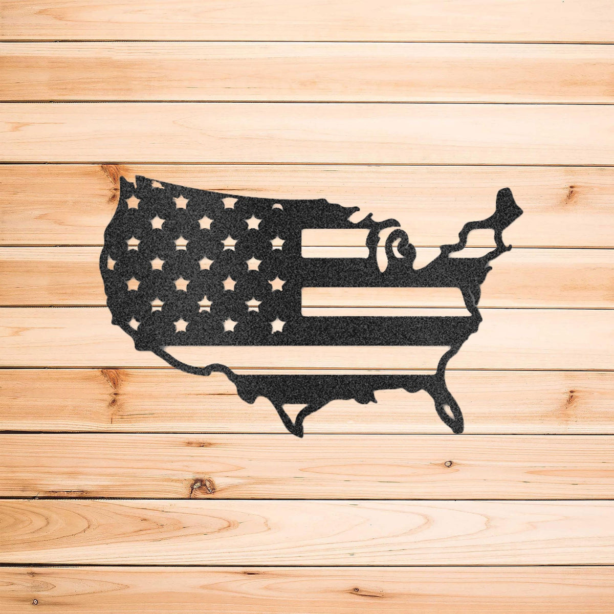 Usa Flag Steel Sign Patriotic Metal Wall Decor Birthday Father's Day Gift For Him Dad Husband Grandfather Son Brother Man Cave Garage