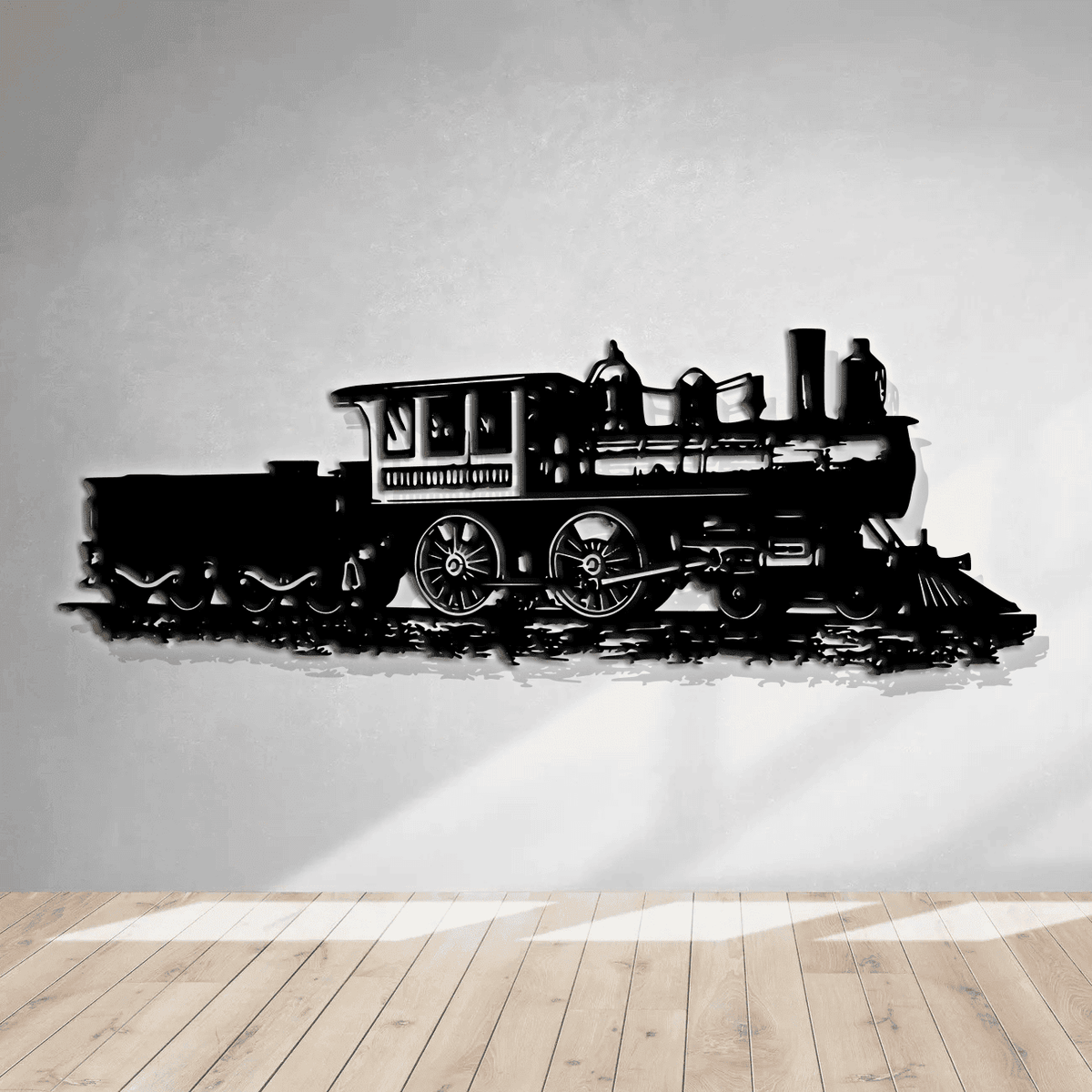 Metal Wall Decor Vintage Train Decor Home Kids Room Decoration Wall Hangings Metal Train Sign Metal Train Art