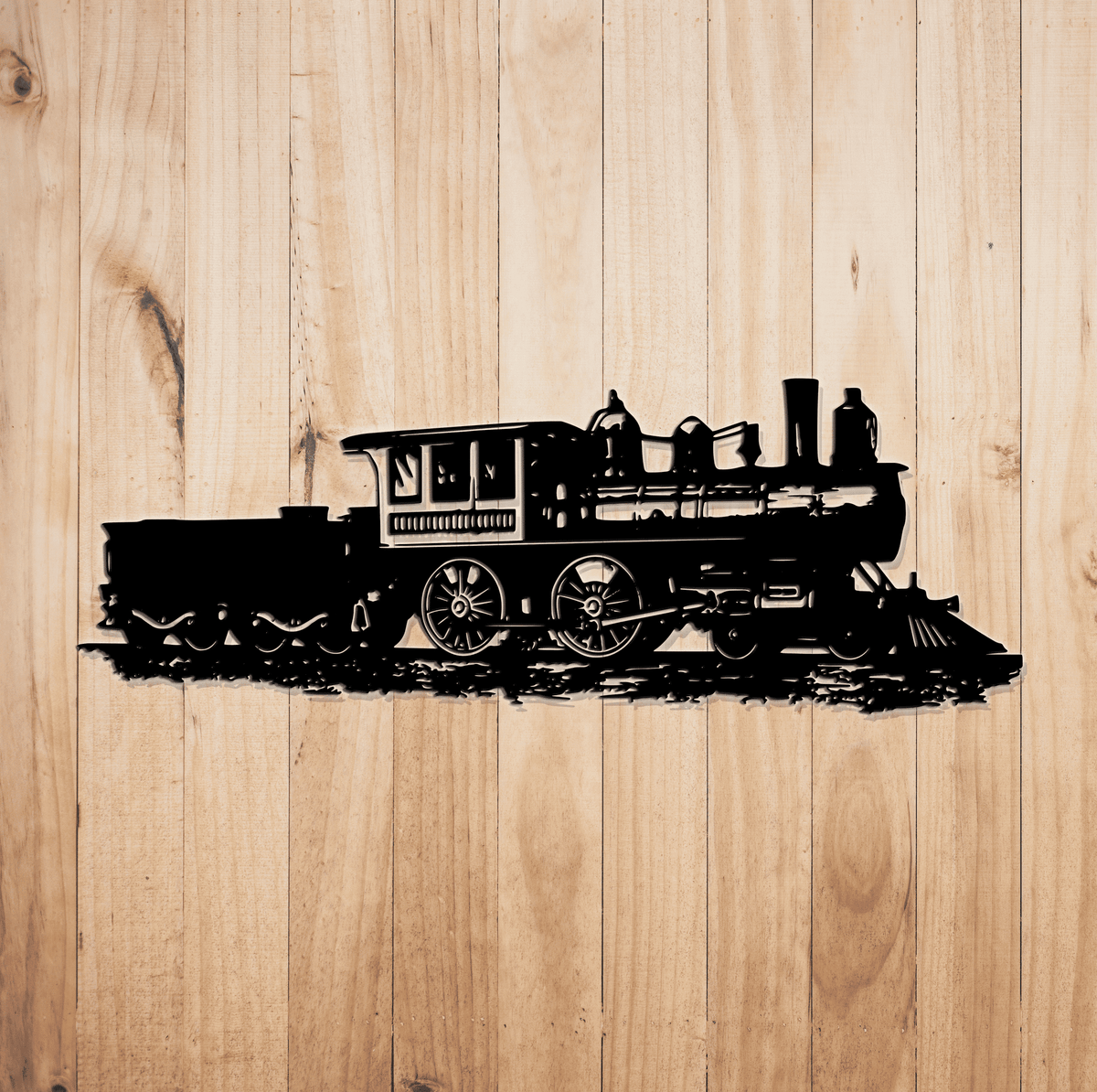 Metal Wall Decor Vintage Train Decor Home Kids Room Decoration Wall Hangings Metal Train Sign Metal Train Art