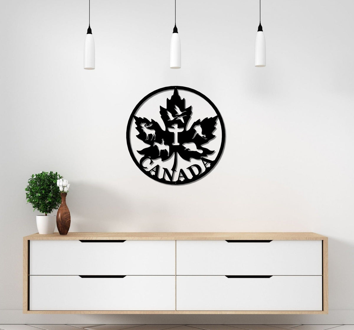 Canada Metal Wall Decor Canadian Theme Decoration Beaver Decor Moose Decor Hockey Player Decor Goose Decor Non Rust Metal Decoration