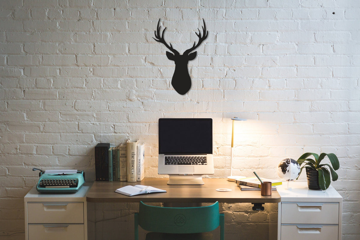 Deer Head Christmas Gifts Animal Gifts For Him Living Room Wall Decor Bedroom Wall Decor Farmhouse Wall Decor