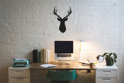 Deer Head Christmas Gifts Animal Gifts For Him Living Room Wall Decor Bedroom Wall Decor Farmhouse Wall Decor
