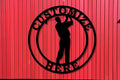 Customizable Metal Golf Sign Personalized Golfing Decor Metal Golf Decoration