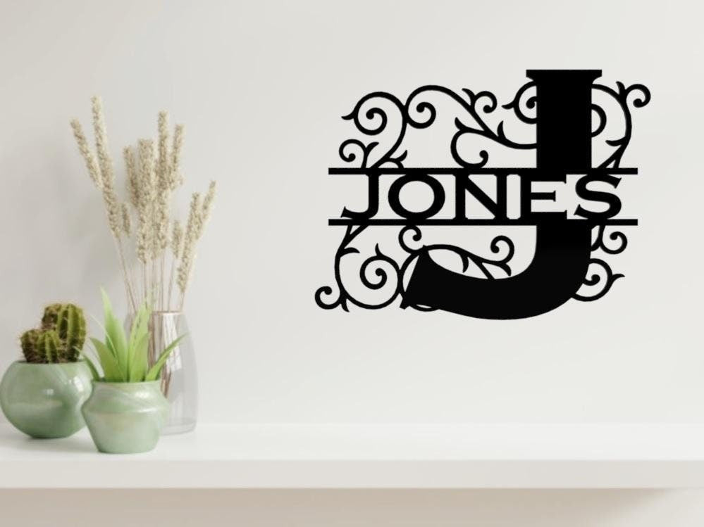 Family Name Monogram Personalised Gift