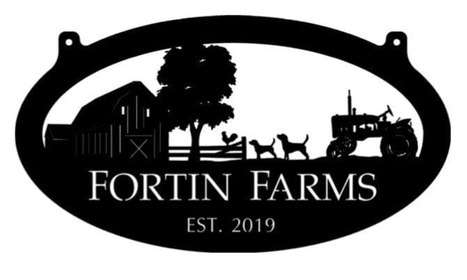 Metal Farm Sign Barn Chicken Dogs Tractor Sign With Your Name Metal House Sign