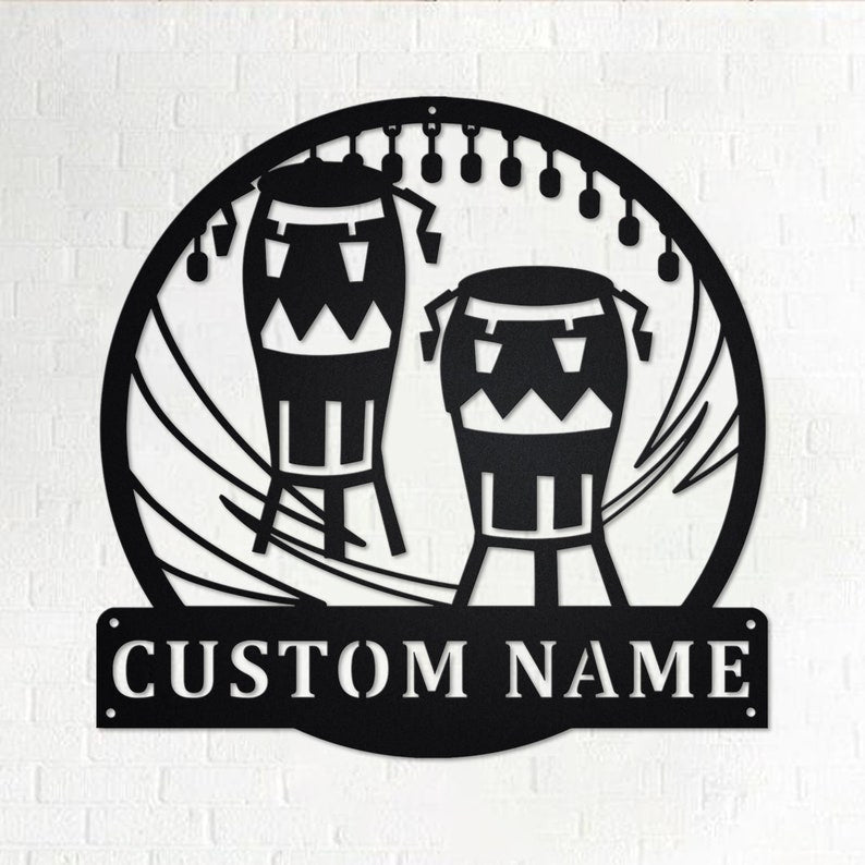Custom Conga Personalized Conga Teacher Name Sign Decoration For RoomConga Custom CongaConga Musical Instrument