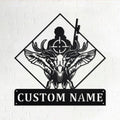 Custom Deer Duck Hunting Personalized Hunter Name Sign Decoration For Room Hunting Metal Custom Hunting