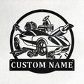 Custom Car Mechanic Personalized Mechanic Name Sign Decoration For Room Car Mechanic Metal Custom Car Mechanic