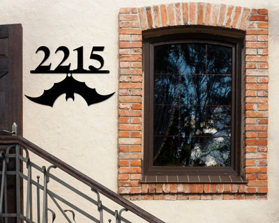 Halloween Decor Bat Halloween Decor Halloween Bat Sign Fall Decor Halloween Address Sign Bat Address Sign Metal Bat Sign Metal Bat