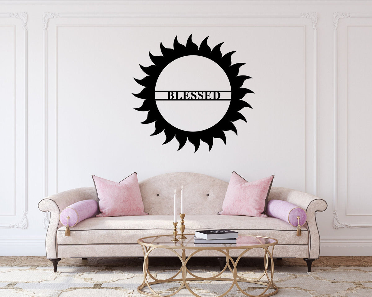 Personalized Easter Sign He Is Risen Sign Easter Wall Decor Easter Sign Metal Signs Farmhouse Metal Sign
