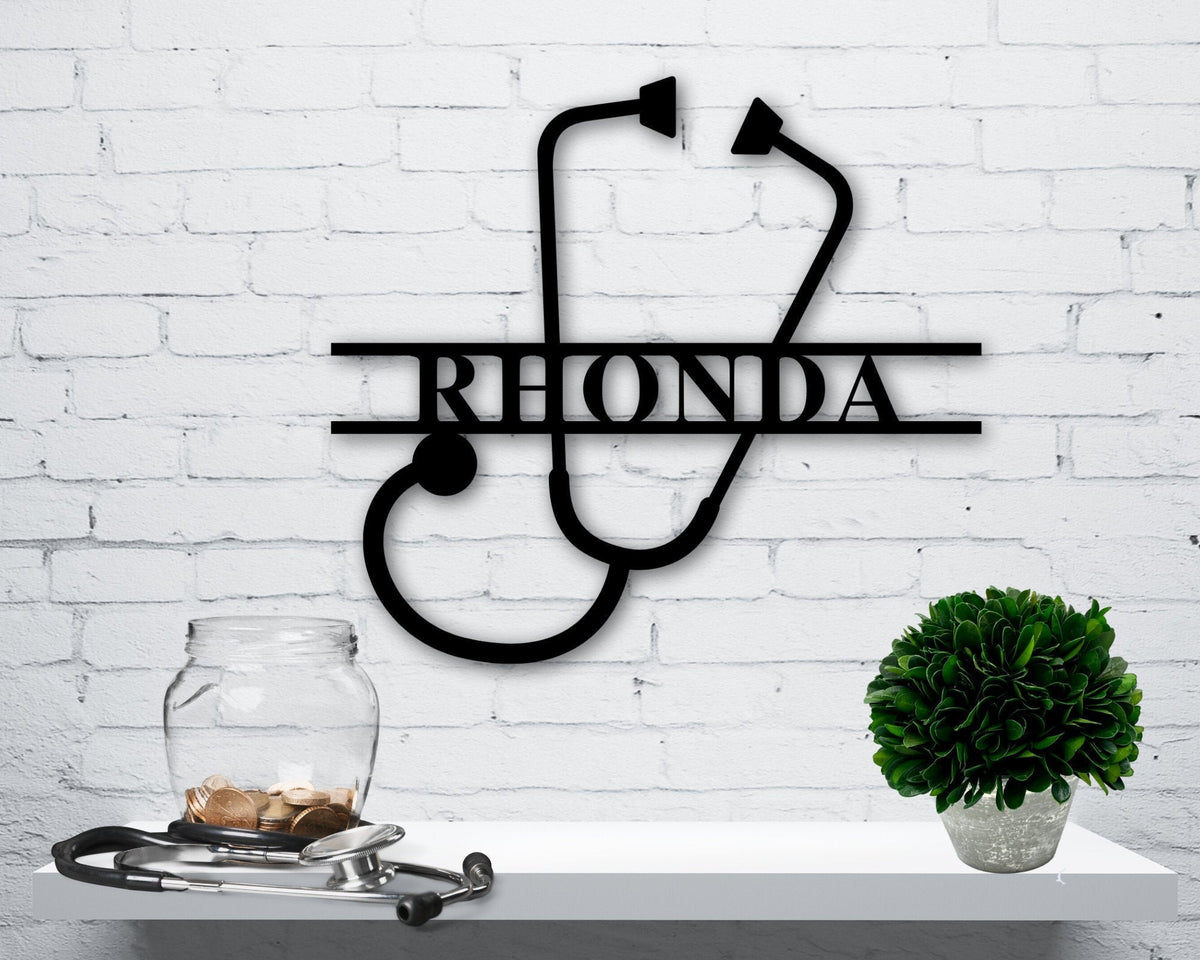 Personalized Nurse Sign \/ Nurse Wall Decor Personalized Nurse Gift Nurse Graduation Gift Nurse Door Hanging Monogram Sign Lpn Rn