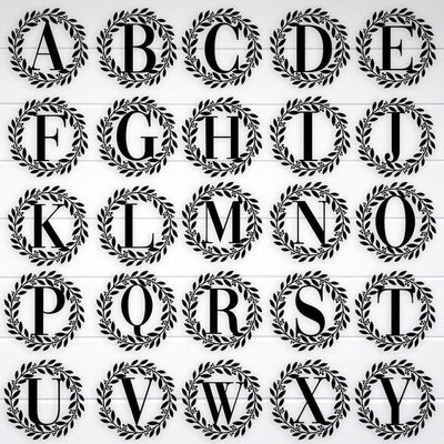 Personalized Family Name Metal Sign Housewarming Gift Door Hanger Wedding Gift Metal Monogram Sign Christmas Gift Last Name Metal Sign