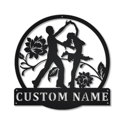 Personalized Salsa Dance Metal Sign WITH LED/WITHOUT LED Lights Custom Salsa Dance Metal Sign Hobbie Gifts Birthday Gift Salsa Dance Sign