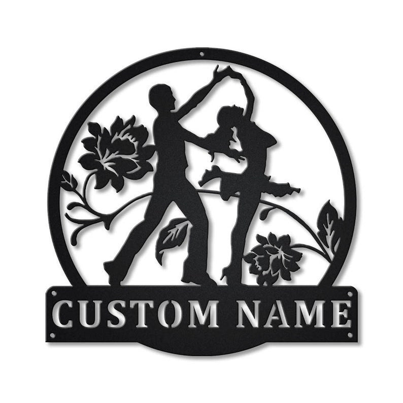 Personalized Salsa Dance Metal Sign WITH LED/WITHOUT LED Lights Custom Salsa Dance Metal Sign Hobbie Gifts Birthday Gift Salsa Dance Sign